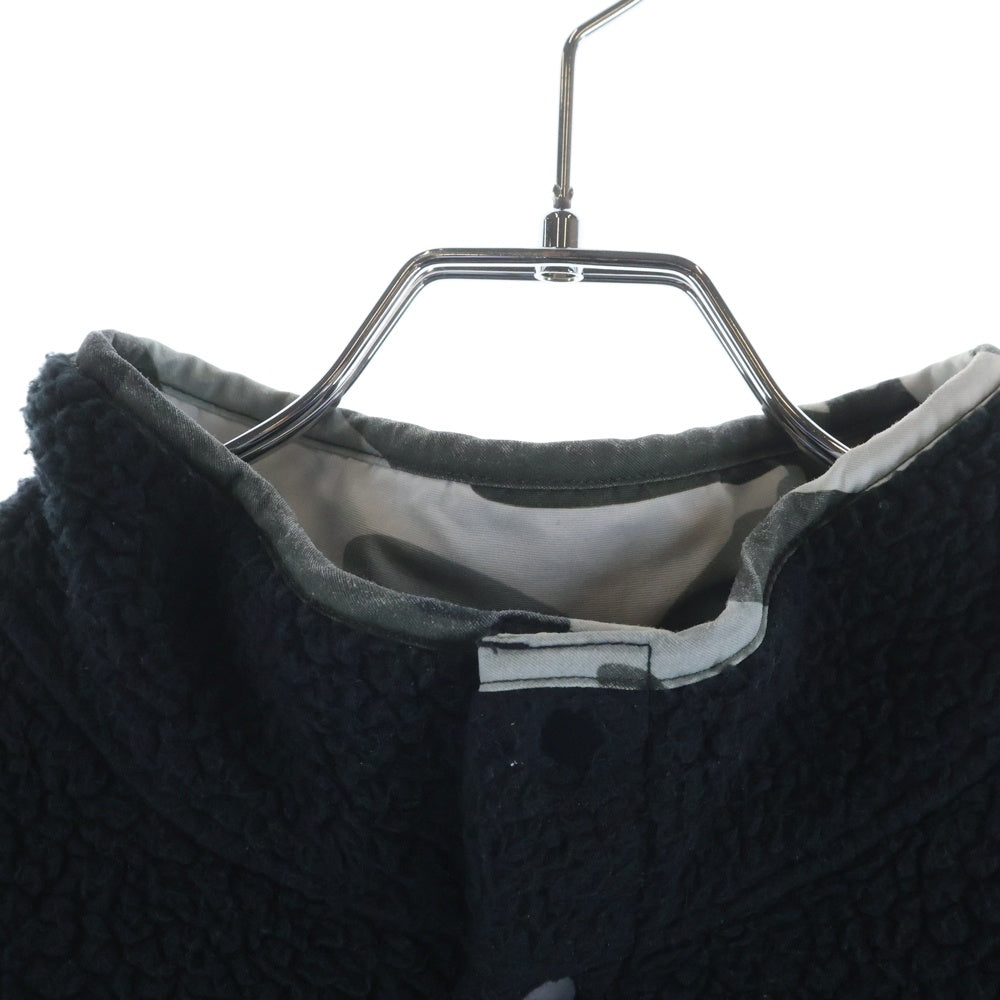 SUPREME(シュプリーム) 25AW POLARTEC SHEARLING REVERSIBLE PULLOVER ポーラテック リバーシブル プルオーバー フリースジャケット ブラック