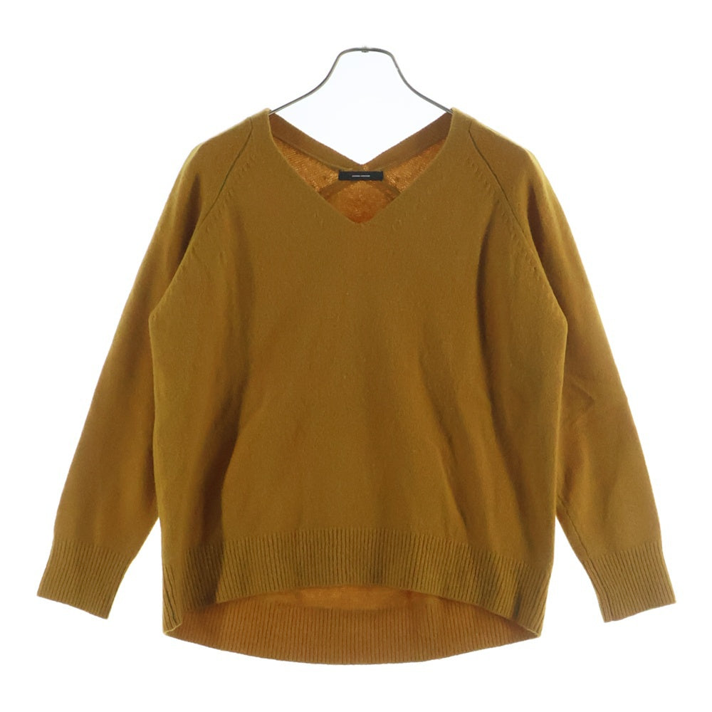 JOURNAL STANDARD(ジャーナルスタンダード) ウールVネックニットセーター マスタード レディース 18-080-400-3160-1-0
