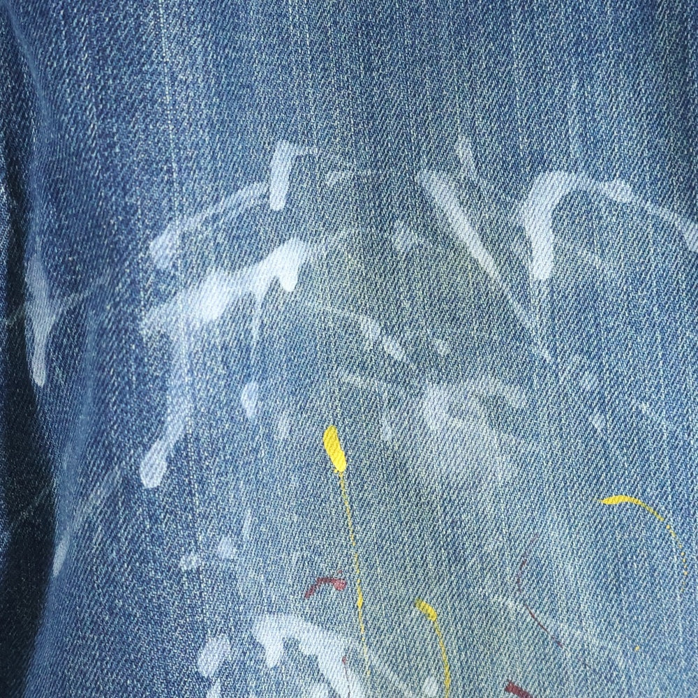 Levi's(リーバイス) 201 No.2 DENIM DEAD STOCK 20201 0020 1920年モデル 復刻 ボタン裏555 バレンシア工場 LVC リネンパッチ デニムパンツ ジーンズ インディゴ