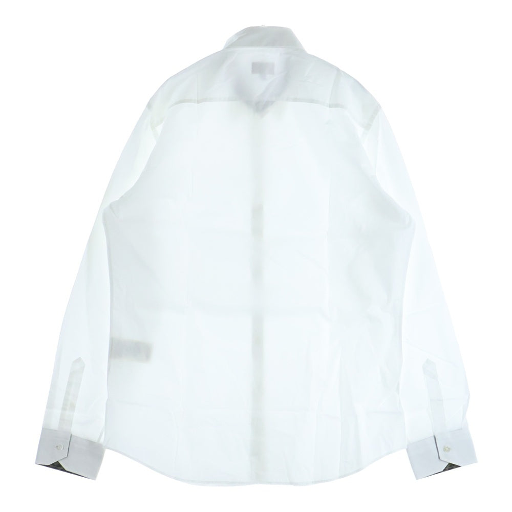 FENDI(フェンディ) ズッカ柄 FFロゴ コットン長袖シャツ ホワイト FS0703