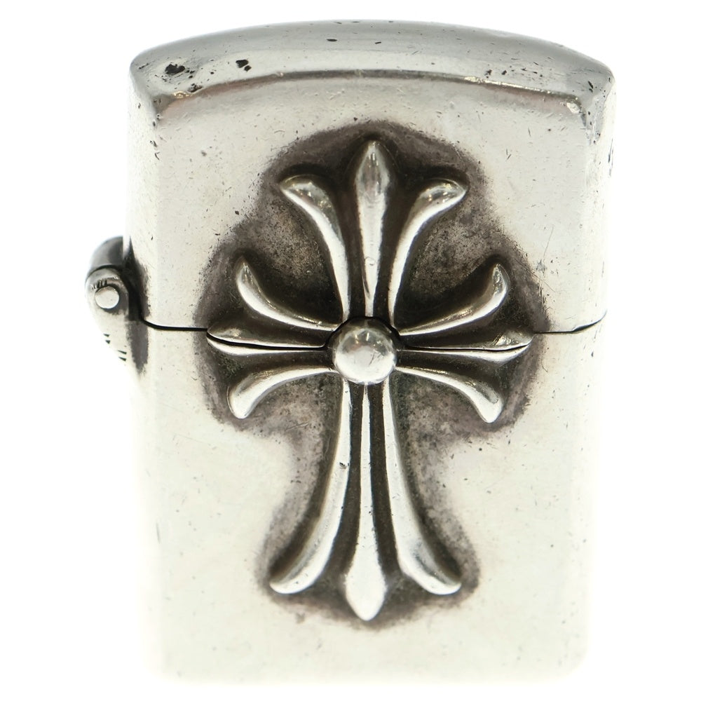CHROME HEARTS(クロムハーツ) ZIPPO LIGHTERZ-V1 V1スモール CHクロス ジッポライター シルバー BCA398