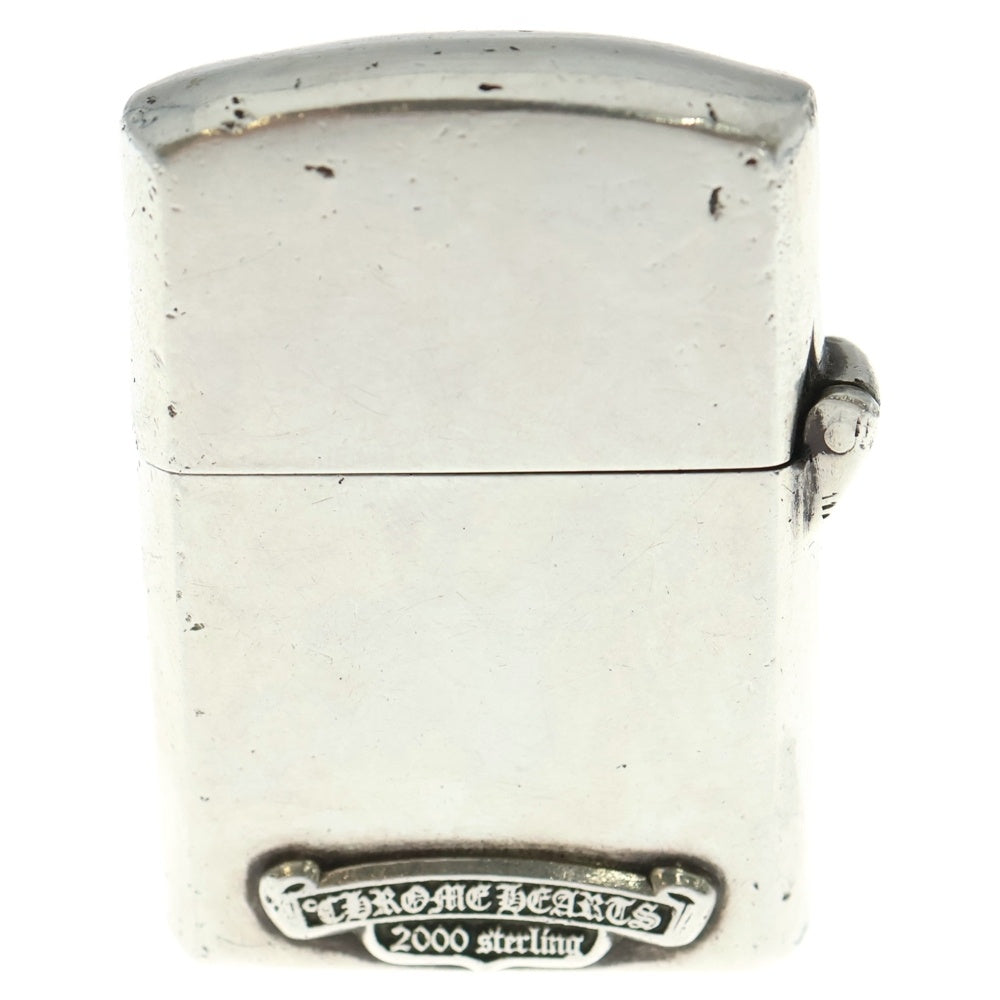 CHROME HEARTS(クロムハーツ) ZIPPO LIGHTERZ-V1 V1スモール CHクロス ジッポライター シルバー BCA398