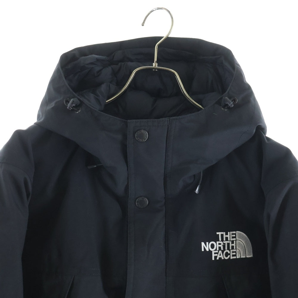 THE NORTH FACE(ザノースフェイス) MOUNTAIN DOWN JACKET GORE-TEX ゴアテックス フーデッド マウンテン ダウンジャケット ブラック ND91930