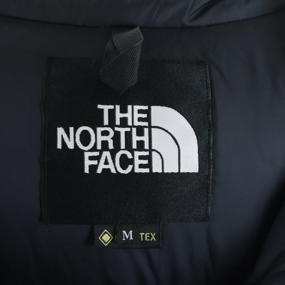 THE NORTH FACE(ザノースフェイス) MOUNTAIN DOWN JACKET GORE-TEX ゴアテックス フーデッド マウンテン ダウンジャケット ブラック ND91930