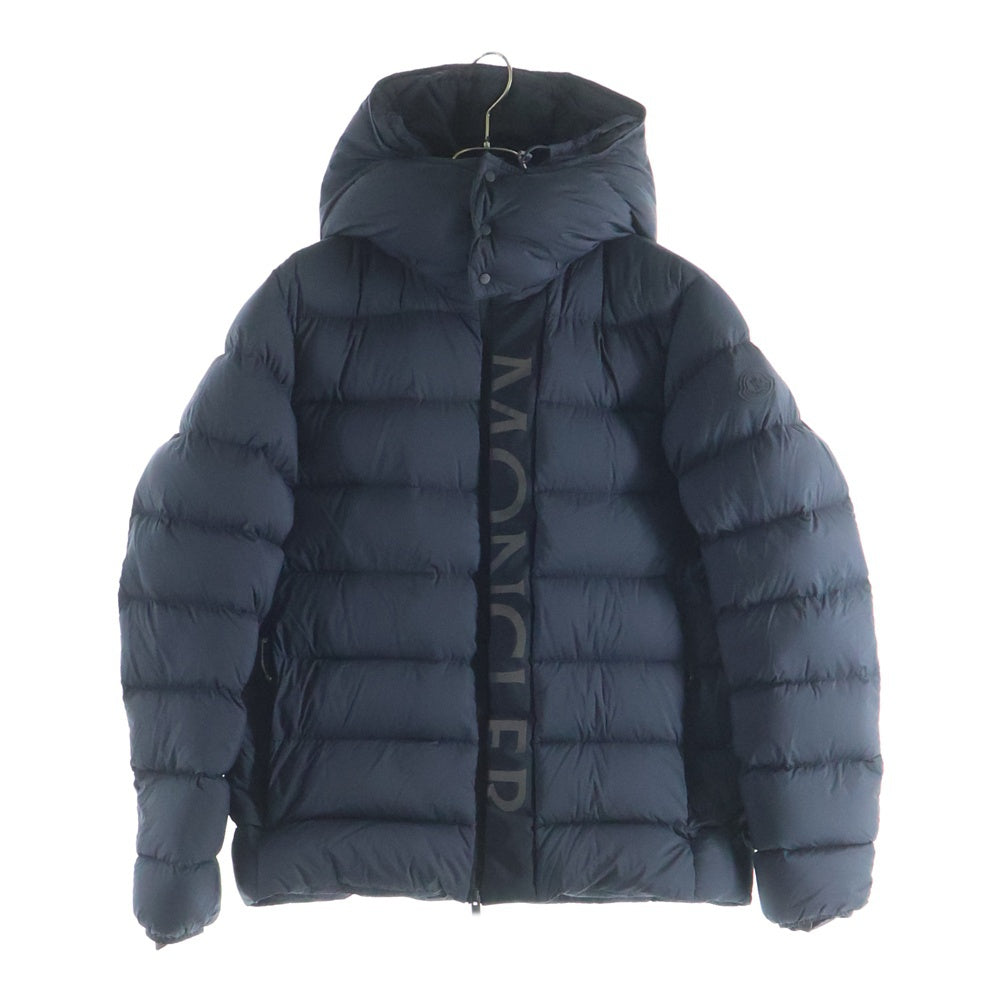 MONCLER(モンクレール) 23AW GIUBBOTTO UME JACKET I20911A00034 フロントロゴジップアップダウンジャケット ブラック
