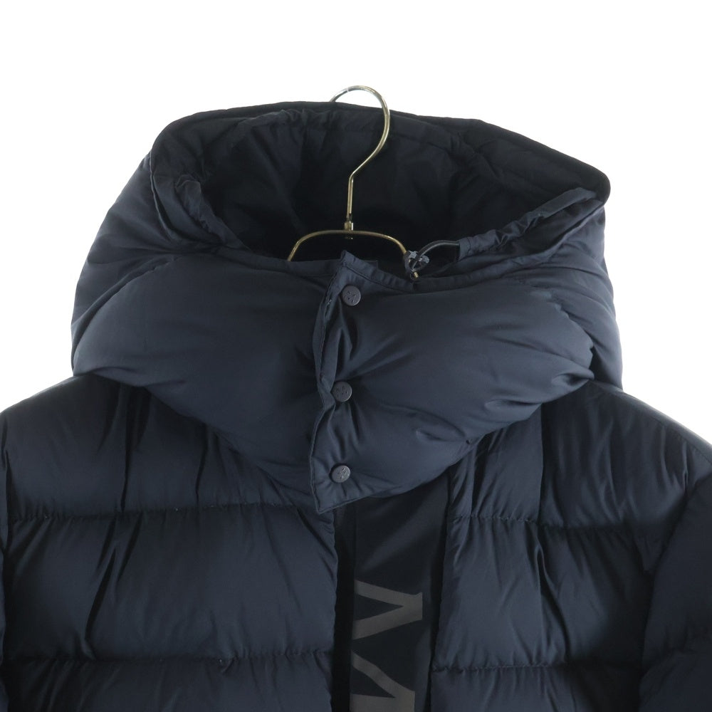 MONCLER(モンクレール) 23AW GIUBBOTTO UME JACKET I20911A00034 フロントロゴジップアップダウンジャケット ブラック
