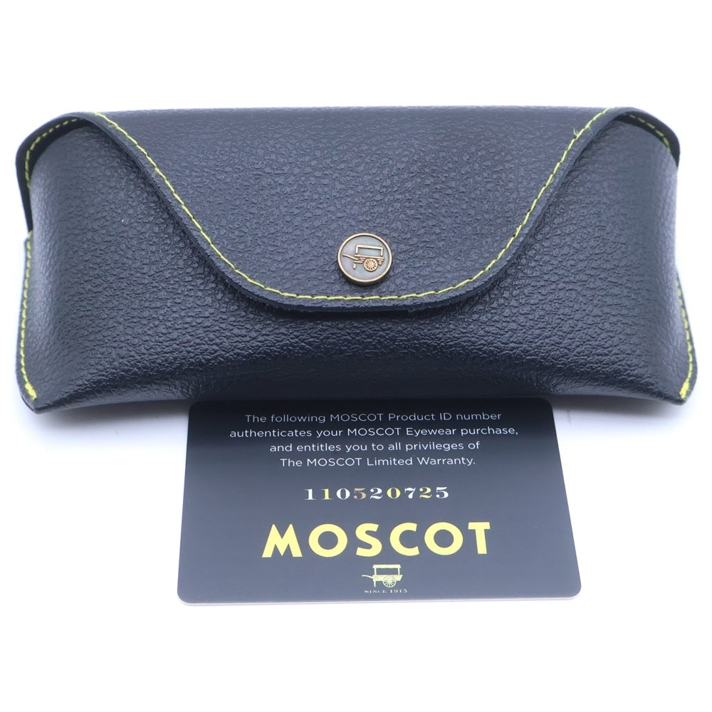 MOSCOT(モスコット) LEMTOSH TOBACCO レムトッシュ ボスリントン アイウェア メガネ ブラウン ※度入り レディース