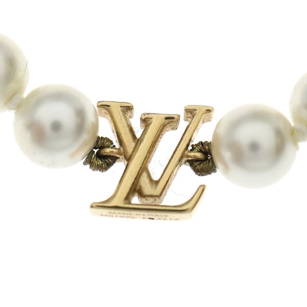 LOUIS VUITTON(ルイヴィトン) マイ LV パール ネックレス ホワイト/ゴールド M01990 レディース