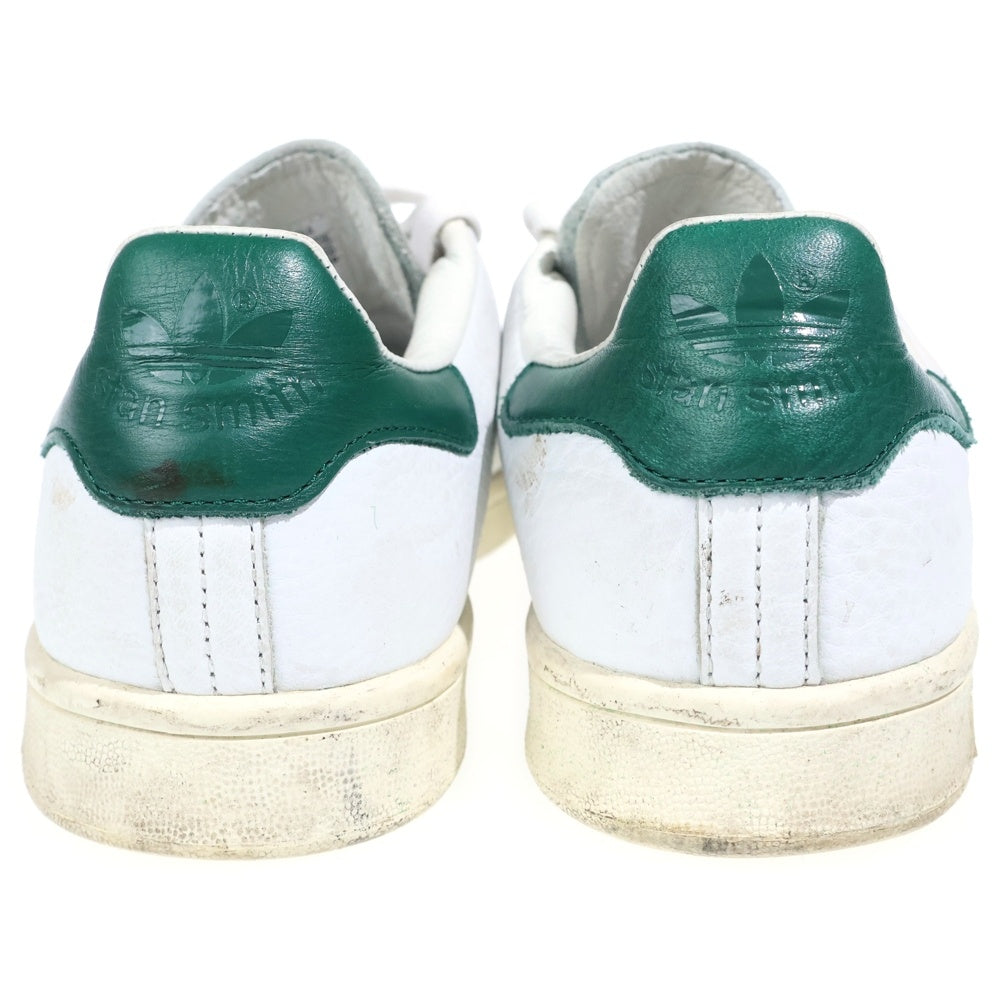 adidas(アディダス) STAN SMITH スタンスミス レザー ローカットスニーカー シューズ ホワイト/グリーン US7.5/25.5cm CQ2871