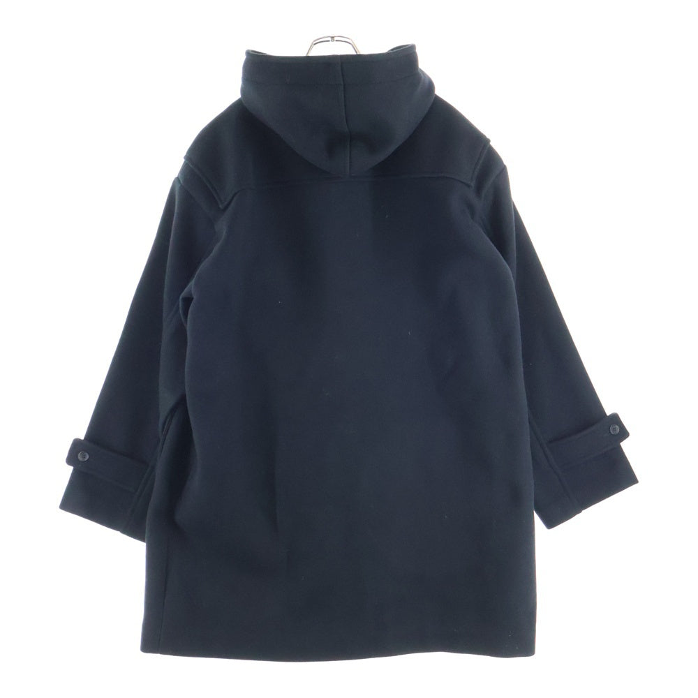 SAINT MICHAEL(セントマイケル) 25AW DUFFLE COAT HOODED ダッフルコート フーディ ブラック SM-HR1-0000-081