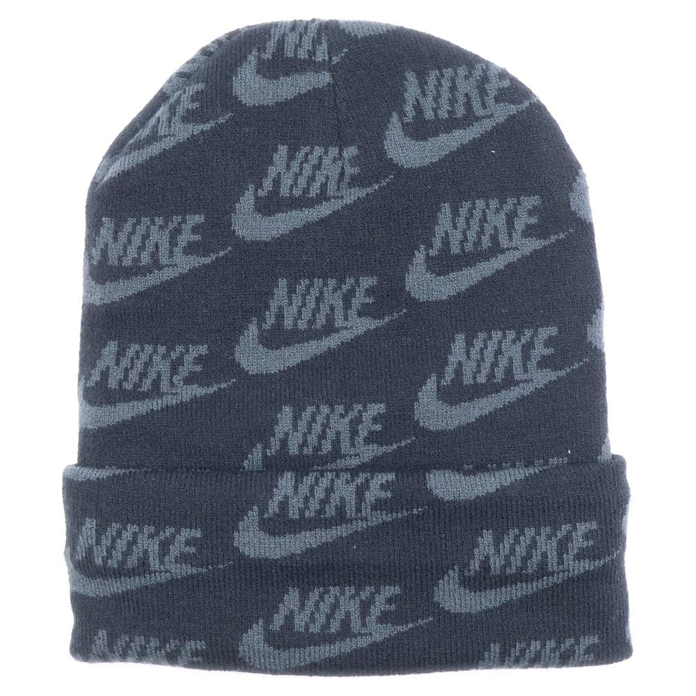 SUPREME(シュプリーム) 21SS ×NIKE Jacquard Logos Beanie DC4110-010 ナイキ ジャガードロゴビーニー ニット帽 ニットキャップ ブラック