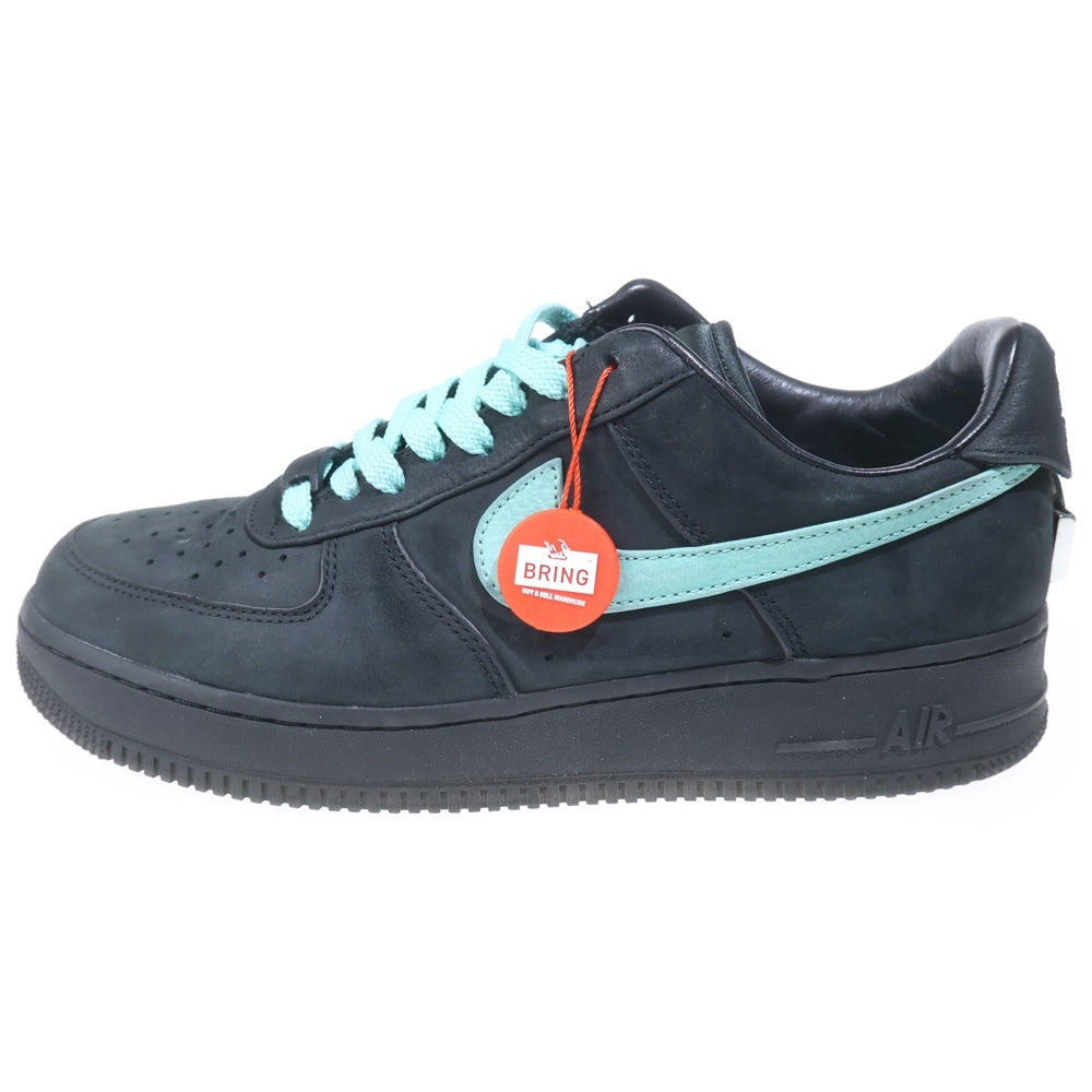 NIKE(ナイキ) ×TIFFANY&CO AIR FORCE 1 LOW 1837 BLACK DZ1382-001 ティファニー エアフォース1 ローカットスニーカー シューズ ブルー/ブラック US10/28cm