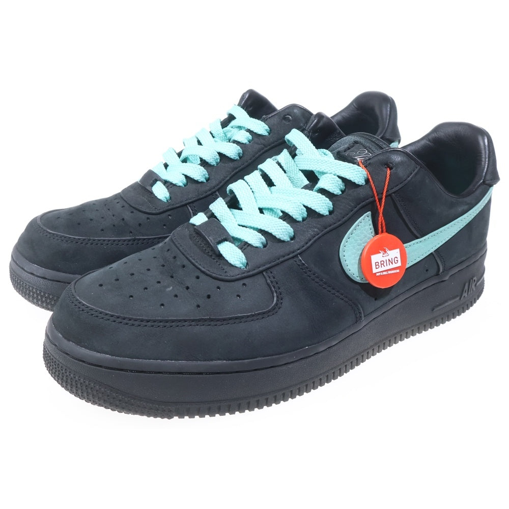 NIKE(ナイキ) ×TIFFANY&CO AIR FORCE 1 LOW 1837 BLACK DZ1382-001 ティファニー エアフォース1 ローカットスニーカー シューズ ブルー/ブラック US10/28cm