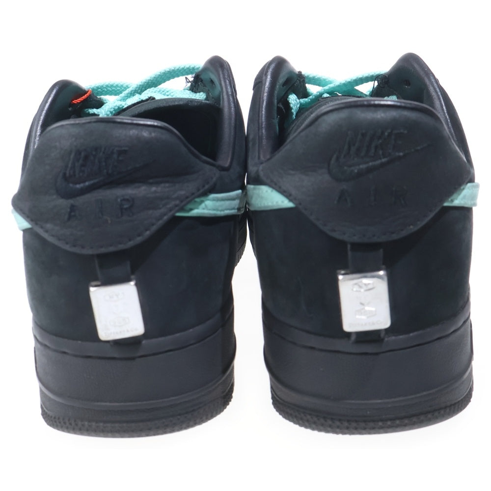 NIKE(ナイキ) ×TIFFANY&CO AIR FORCE 1 LOW 1837 BLACK DZ1382-001 ティファニー エアフォース1 ローカットスニーカー シューズ ブルー/ブラック US10/28cm