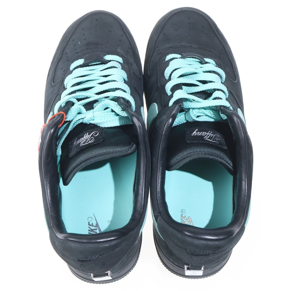 NIKE(ナイキ) ×TIFFANY&CO AIR FORCE 1 LOW 1837 BLACK DZ1382-001 ティファニー エアフォース1 ローカットスニーカー シューズ ブルー/ブラック US10/28cm
