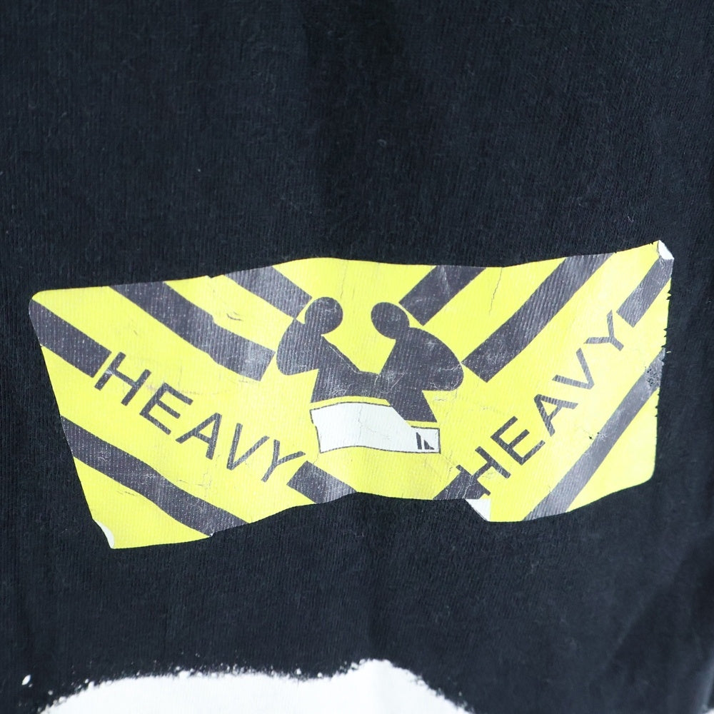 OFF-WHITE(オフホワイト) 17SS DIAG SPRAY L/S TEE ダイアゴナル スプレーロゴ ロングスリーブカットソー 長袖Tシャツ ブラック