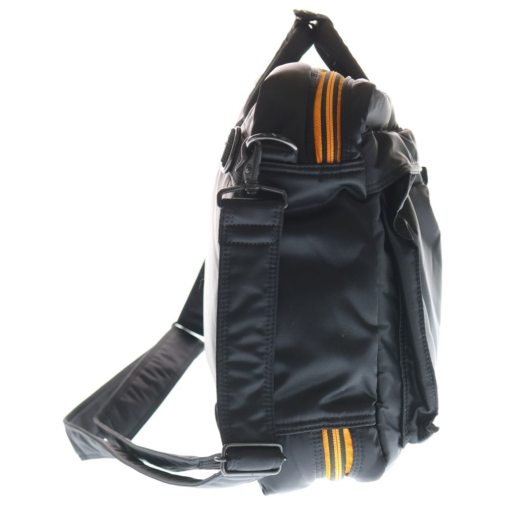 PORTER(ポーター) ×adidas アディダス 3WAY BRIEF CASE 3ウェイブリーフケース ナイロン オレンジ/ブラック 386-16127