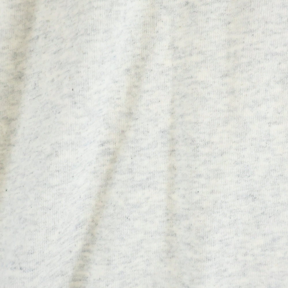 THE BLACK EYE PATCH(ブラックアイパッチ) 22SS CHILDREN AT PLAY TEE 飛び出し注意 プリント クルーネック 半袖シャツ グレー
