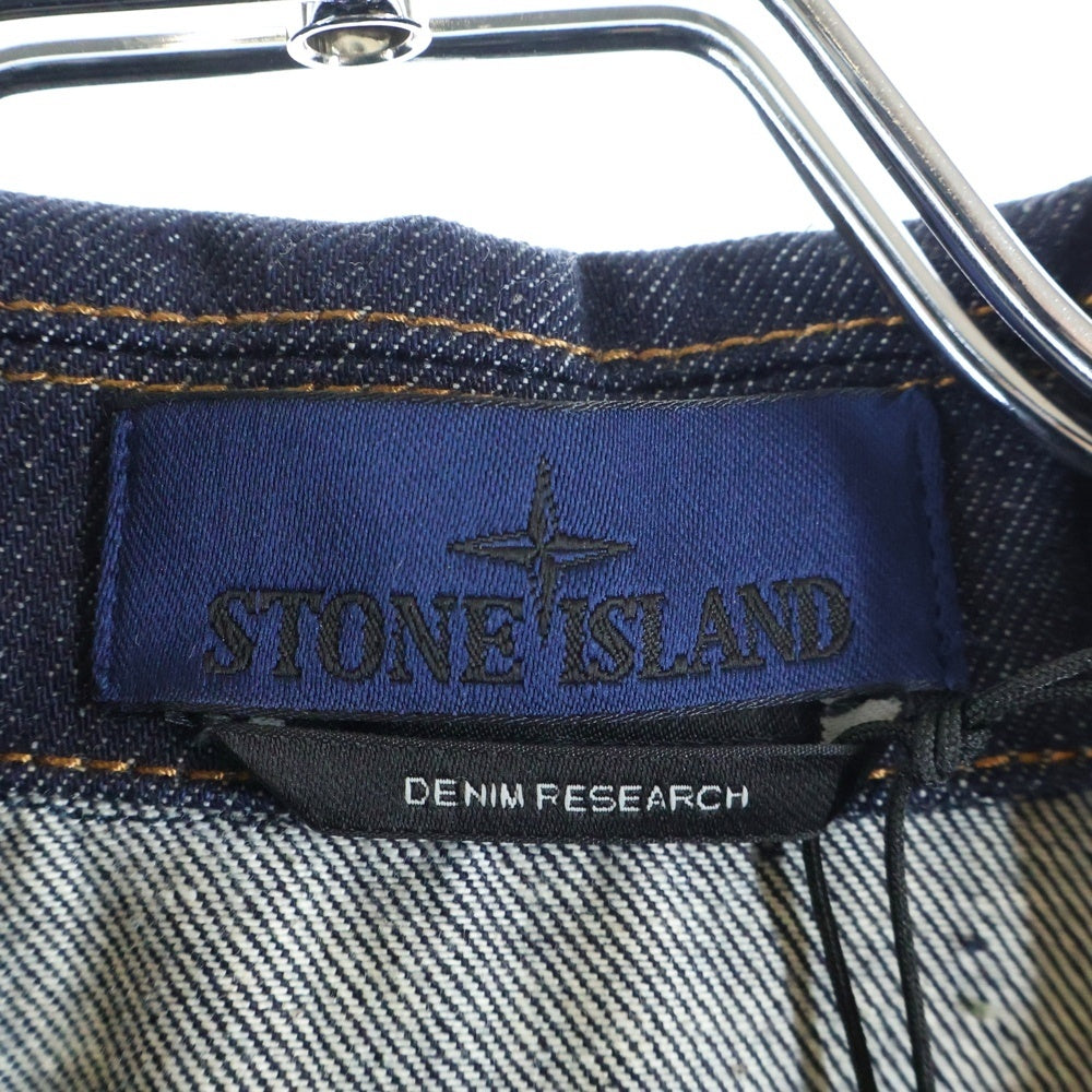 STONE ISLAND(ストーンアイランド) INDIGO POLYPROPYLENE DENIM-RINSED