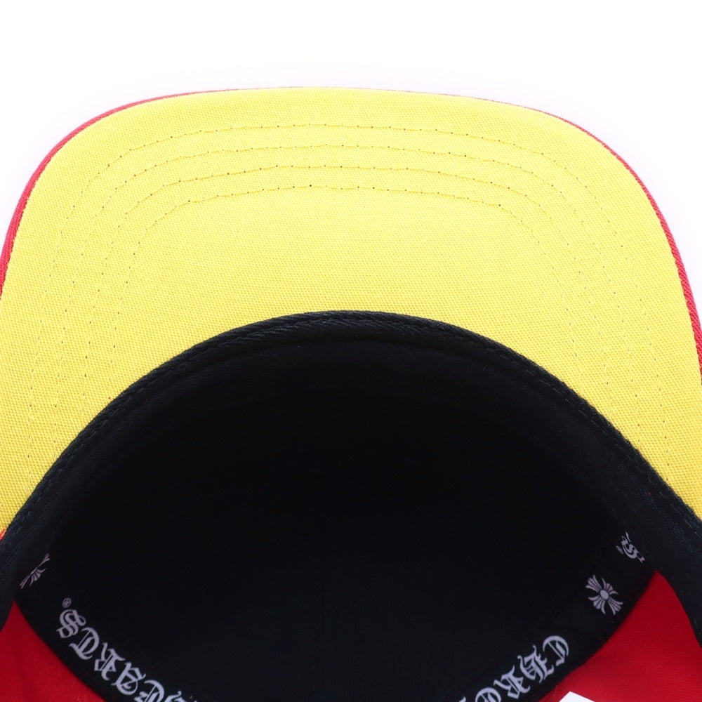 CHROME HEARTS(クロムハーツ) CH BASEBALL Trucker Cap トラッカーキャップ ベースボールキャップ 帽子 レッド/イエロー
