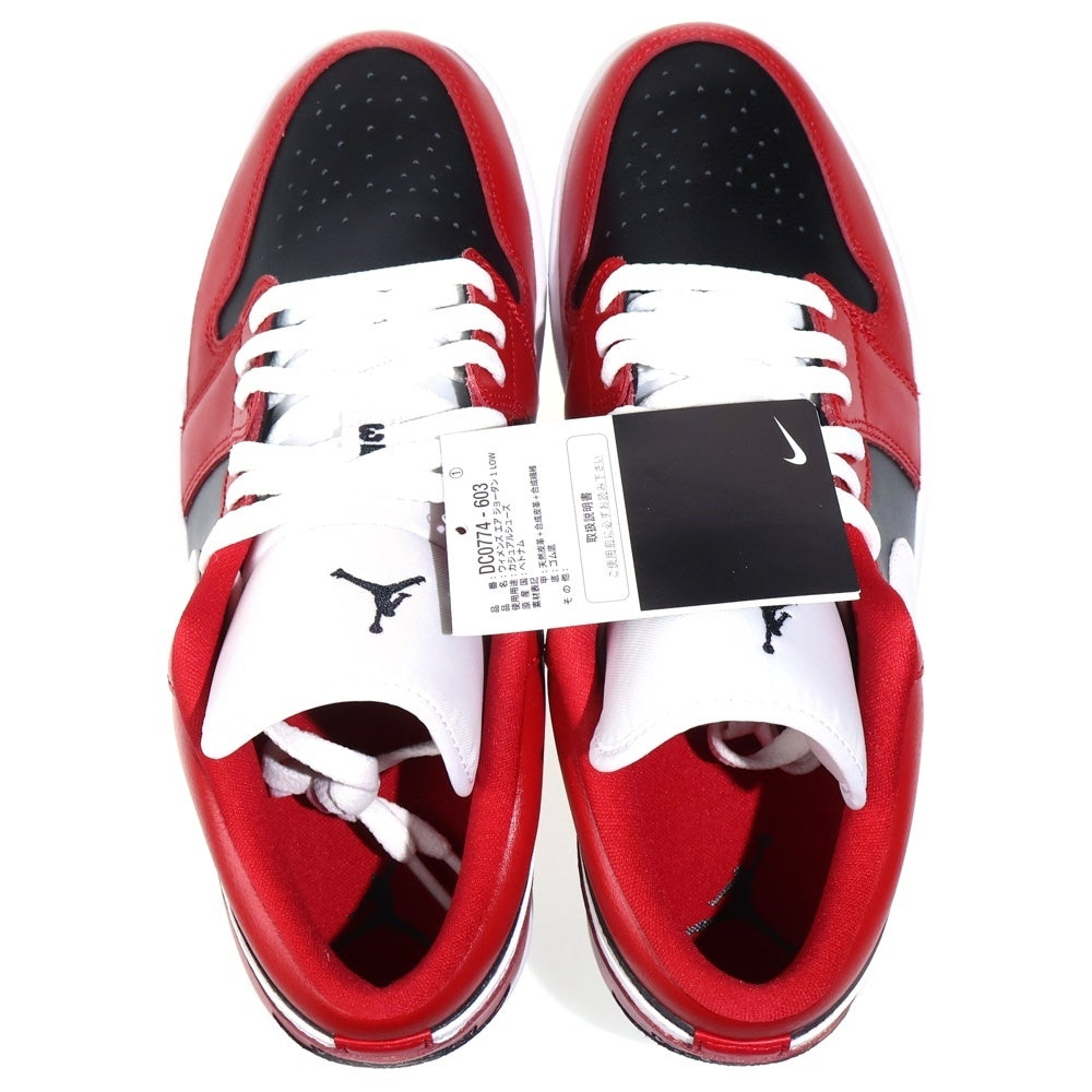 NIKE(ナイキ) Women's Air Jordan 1 Low Chicago Flip DC0774 603 ウィメンズ エアジョーダン1 ロー シカゴフリップ レッド US11/28cm レディース