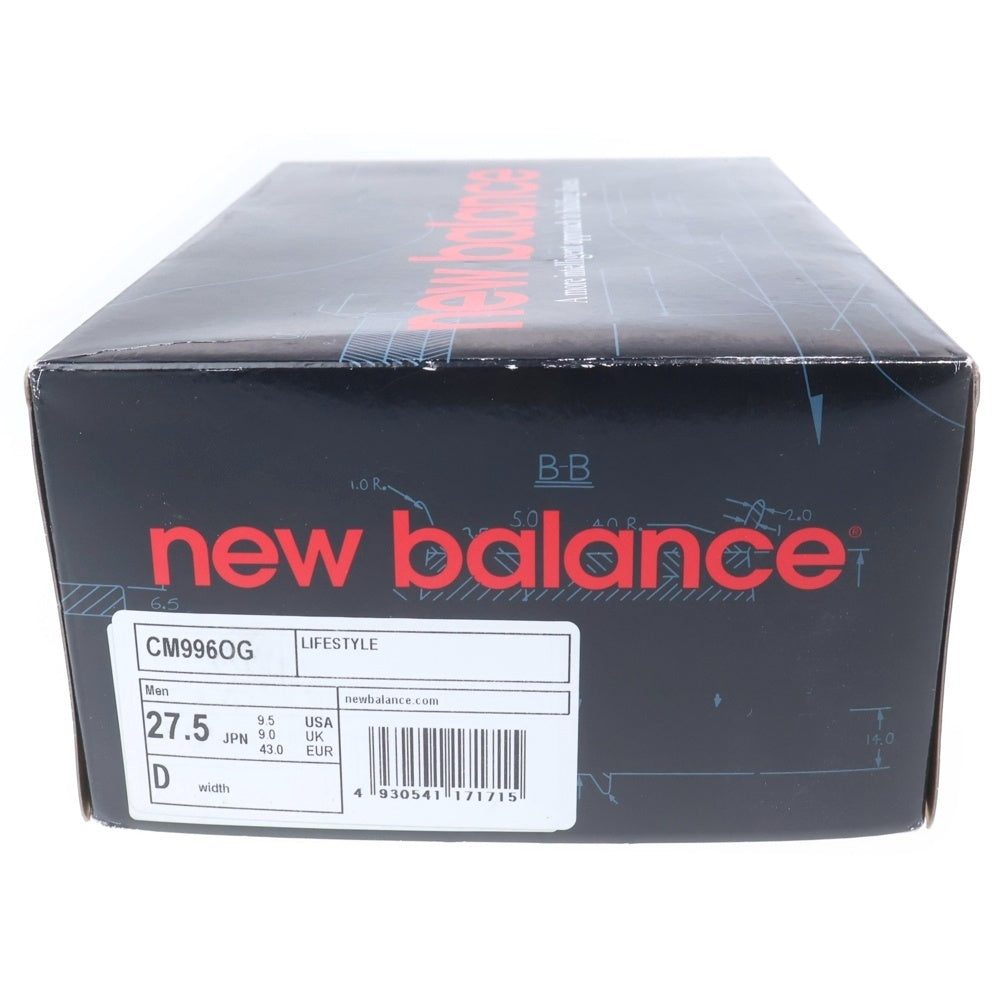 New Balance(ニューバランス) 996 Grey Navy CM996OG ローカットスニーカー グレー/ネイビー US9.5/27.5cm