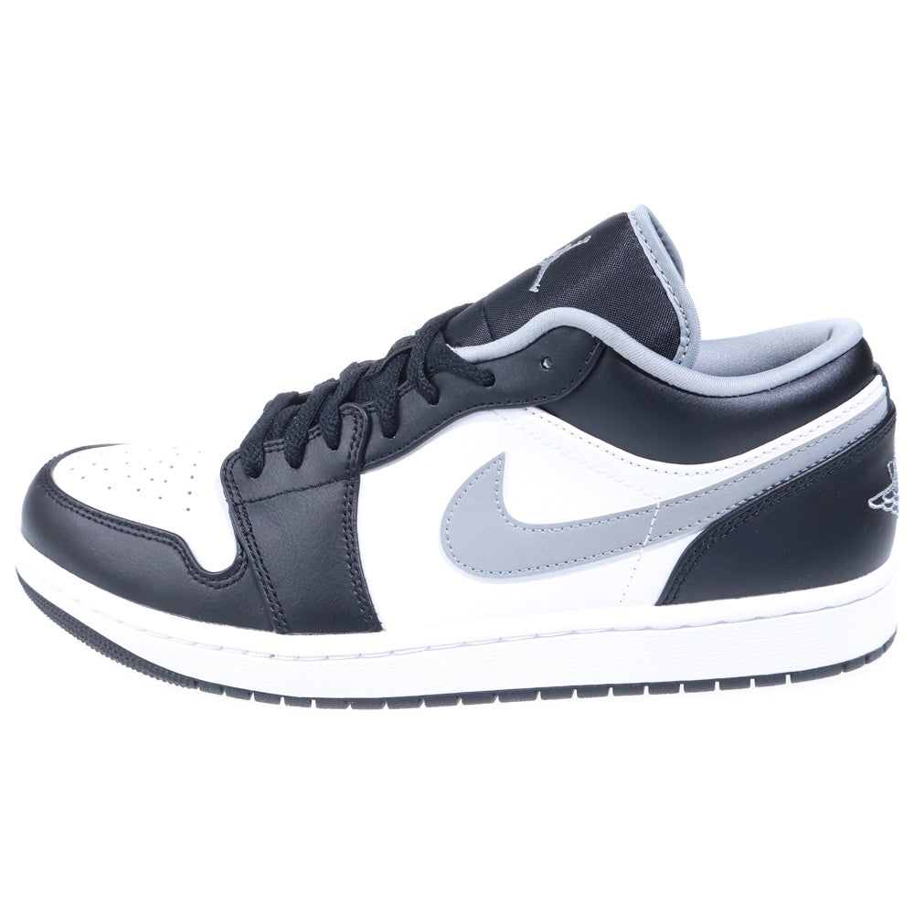 NIKE(ナイキ) Air Jordan 1 Low Grey/Black 553558 040 エアジョーダン1 ローカットスニーカー グレー/ブラック US10/28cm