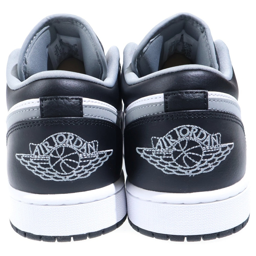 NIKE(ナイキ) Air Jordan 1 Low Grey/Black 553558 040 エアジョーダン1 ローカットスニーカー グレー/ブラック US10/28cm