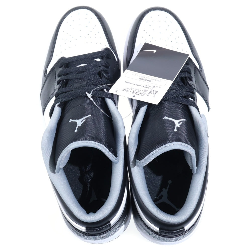 NIKE(ナイキ) Air Jordan 1 Low Grey/Black 553558 040 エアジョーダン1 ローカットスニーカー グレー/ブラック US10/28cm