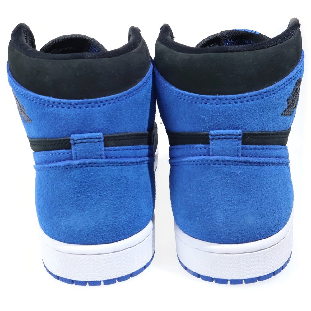 NIKE(ナイキ) AIR JORDAN 1 RETRO HIGH OG ROYAL REIMAGINED DZ5485-042 エアジョーダン1 レトロ ロイヤル リイマジンド ハイカットスニーカー ブラック/ブルー US9.5/27.5cm