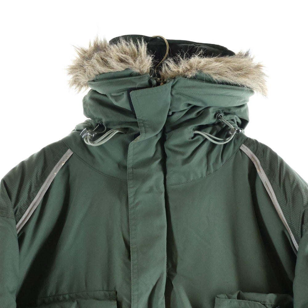 NIKE ACG(ナイキエーシージー) 00S N-3Bダウンパーカ マルチポケット フードファー付きダウンジャケット カーキ F1-YNG