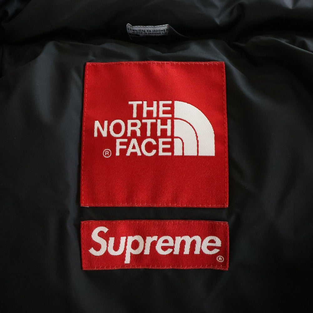 SUPREME(シュプリーム) 13AW ×THE NORTH FACE Fur Print Nuptse Jacket ザノースフェイス ファープリント ヌプシ ダウンジャケット ブラウン ND01340