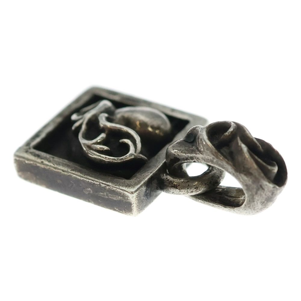 CHROME HEARTS(クロムハーツ) FRAMED HEART フレームドハート チャーム ペンダントトップ シルバー BCA273
