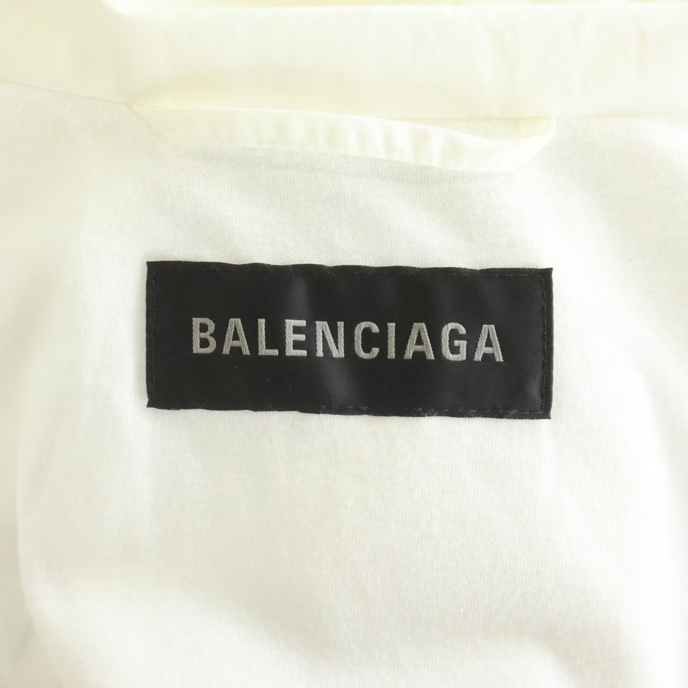 BALENCIAGA(バレンシアガ) 24SS PARIS SOCCER TRACKJACKET ナイロン トラックジャケット ホワイト 780891 TPQ38