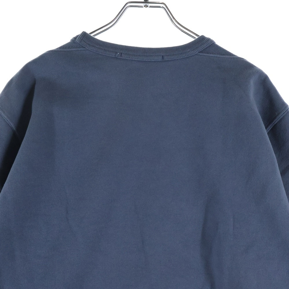 STONE ISLAND(ストーンアイランド) CREW NECK SWEATSHIRT ロゴワッペン クルーネックスウェットトレーナー ブルー 811562420