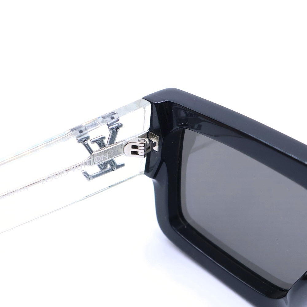 LOUIS VUITTON(ルイヴィトン) LV Clash Square Sunglasses クラッシュサングラス クリアフレーム アイウェア 眼鏡 ブラック/クリア Z1580E