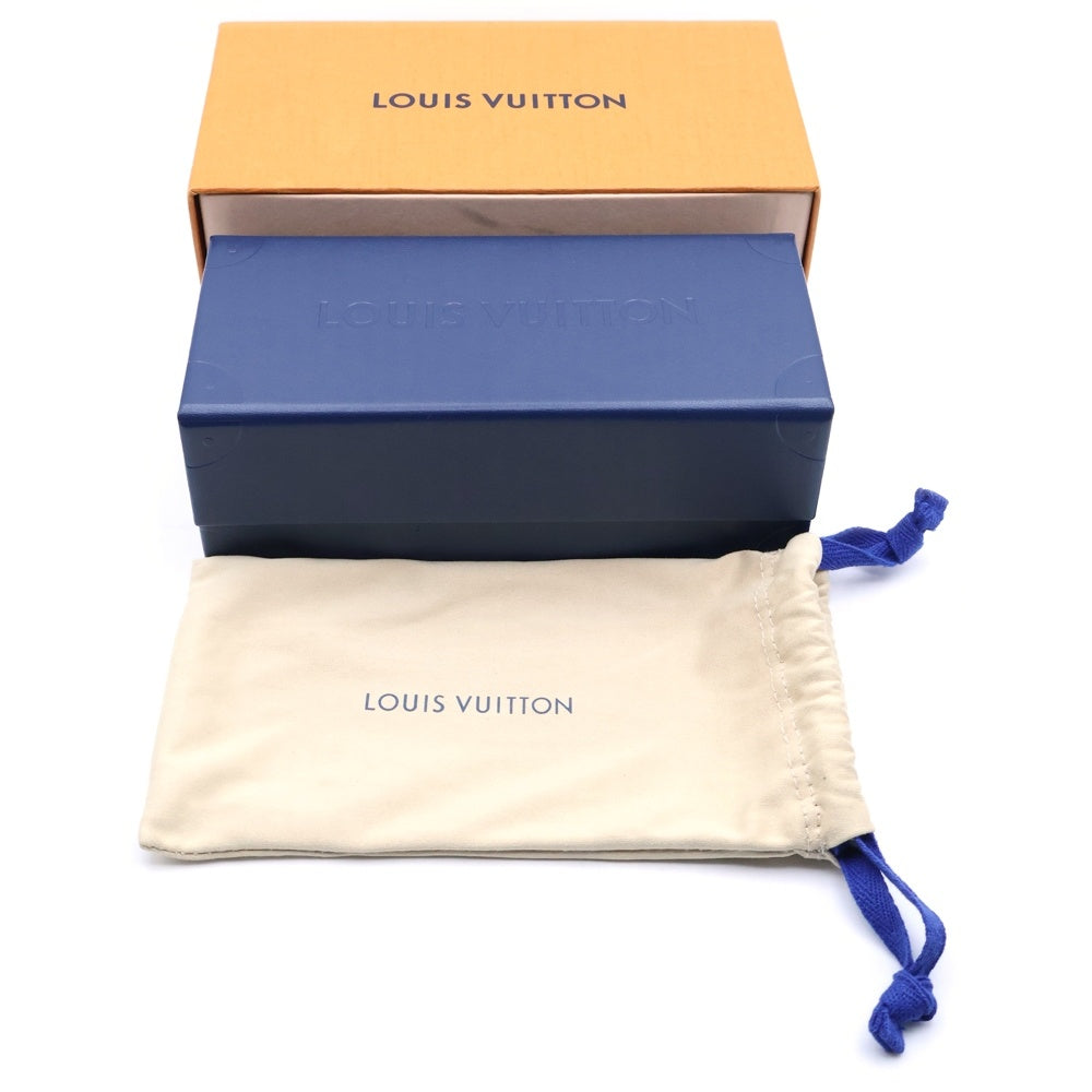 LOUIS VUITTON(ルイヴィトン) LV Clash Square Sunglasses クラッシュサングラス クリアフレーム アイウェア 眼鏡 ブラック/クリア Z1580E