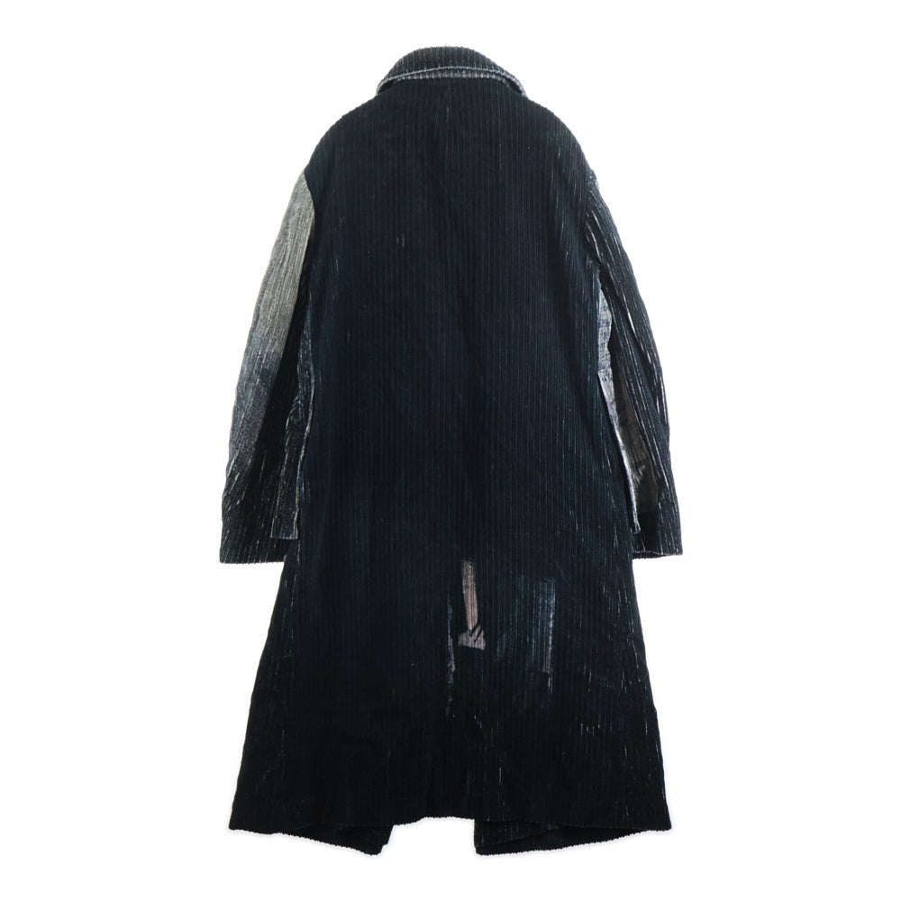 Yohji Yamamoto POUR HOMME(ヨウジヤマモト プールオム) 22AW BEKSINSKI ベクシンスキーロングコート コーデユロイ HE-J24-816
