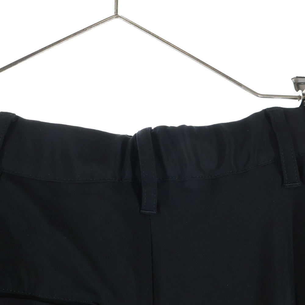 B Yohji Yamamoto(ビー ヨウジヤマモト) 20SS タキシード ワイドタック ハーフパンツ ブラック HN-P59-500