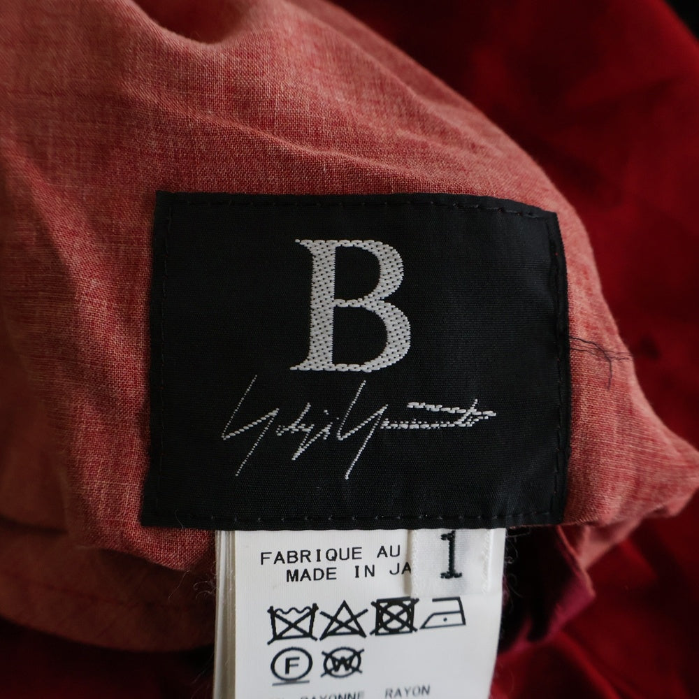B Yohji Yamamoto(ビー ヨウジヤマモト) B HANGサス純愛 サルエル