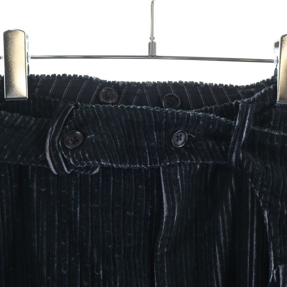 Yohji Yamamoto POUR HOMME(ヨウジヤマモト プールオム) 22AW BEKSINSKI ベクシンスキー コーデュロイ ガウチョパンツ HE-P66-821
