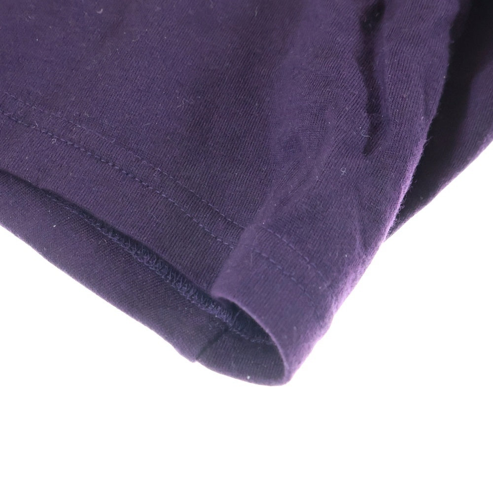 B Yohji Yamamoto(ビー ヨウジヤマモト) ギャザーデザイン 変形 長袖シャツ カットソー パープル NR-T79-273 レディース