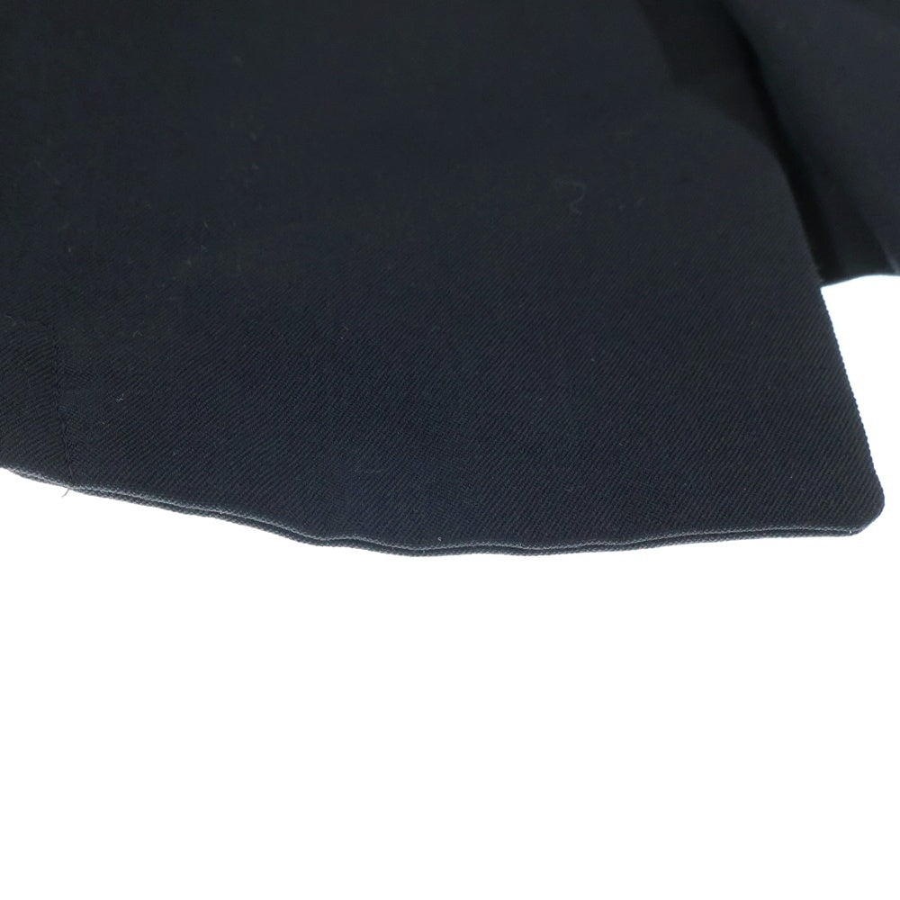 B Yohji Yamamoto(ビー ヨウジヤマモト) ノースリーブジャケット ジレ ベスト カットオフ ブラック NH-J53-100