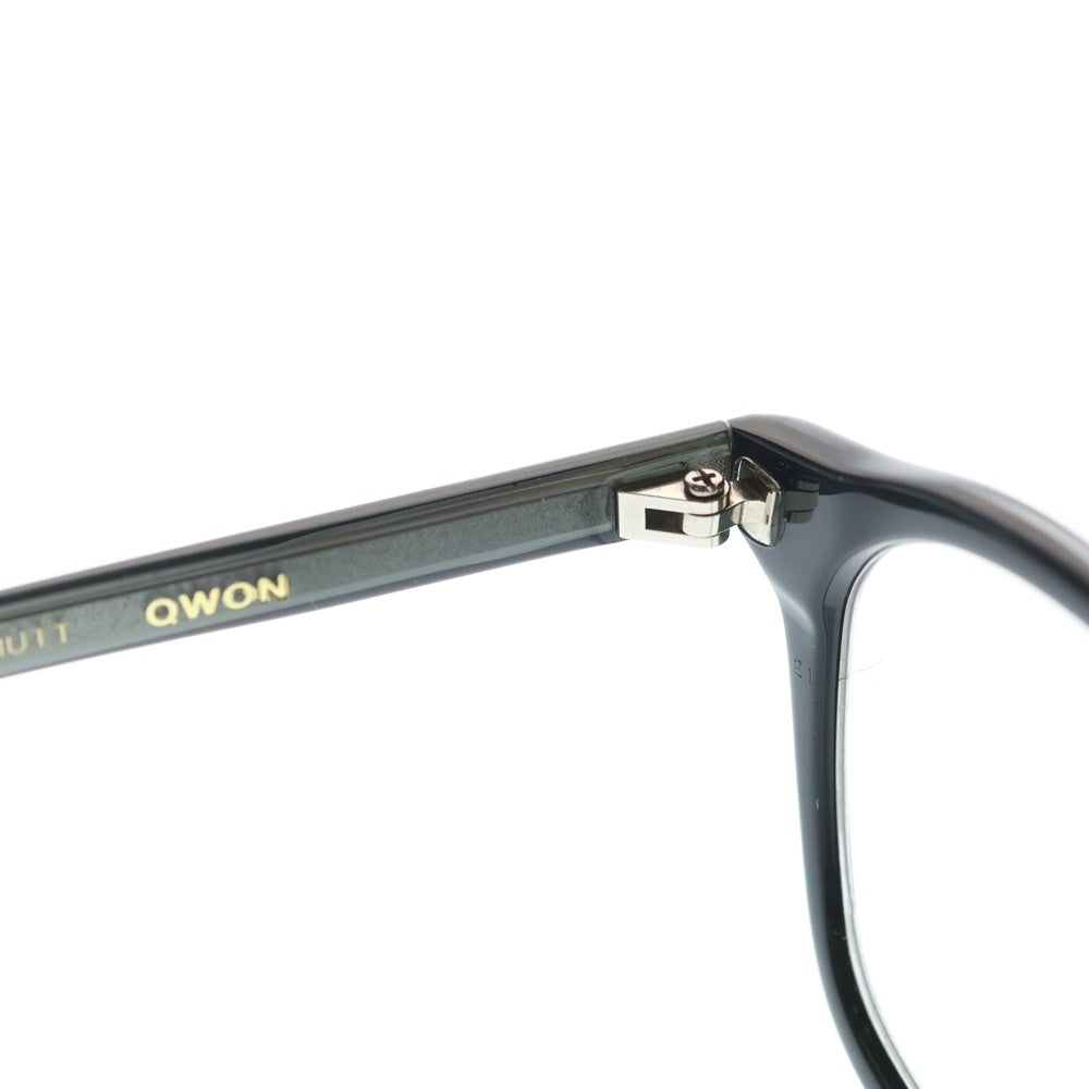 QWON(クヲン) QGR MUTT サングラス 眼鏡 アイウェア グリーン ※度入り