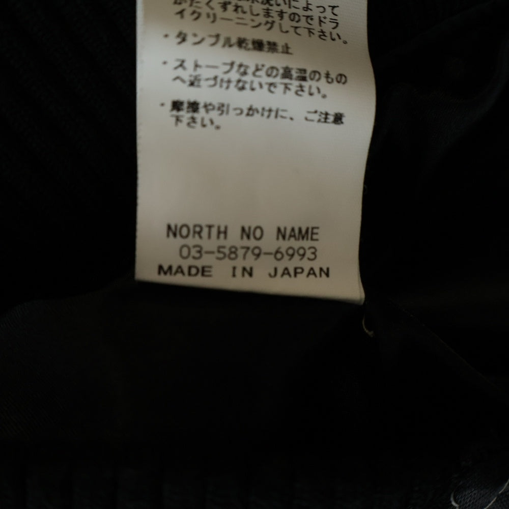 NORTH NO NAME(ノースノーネーム) ノーネーム キルティングデザイン スーベニアジャケット スタジャン ブラック NJ-1611