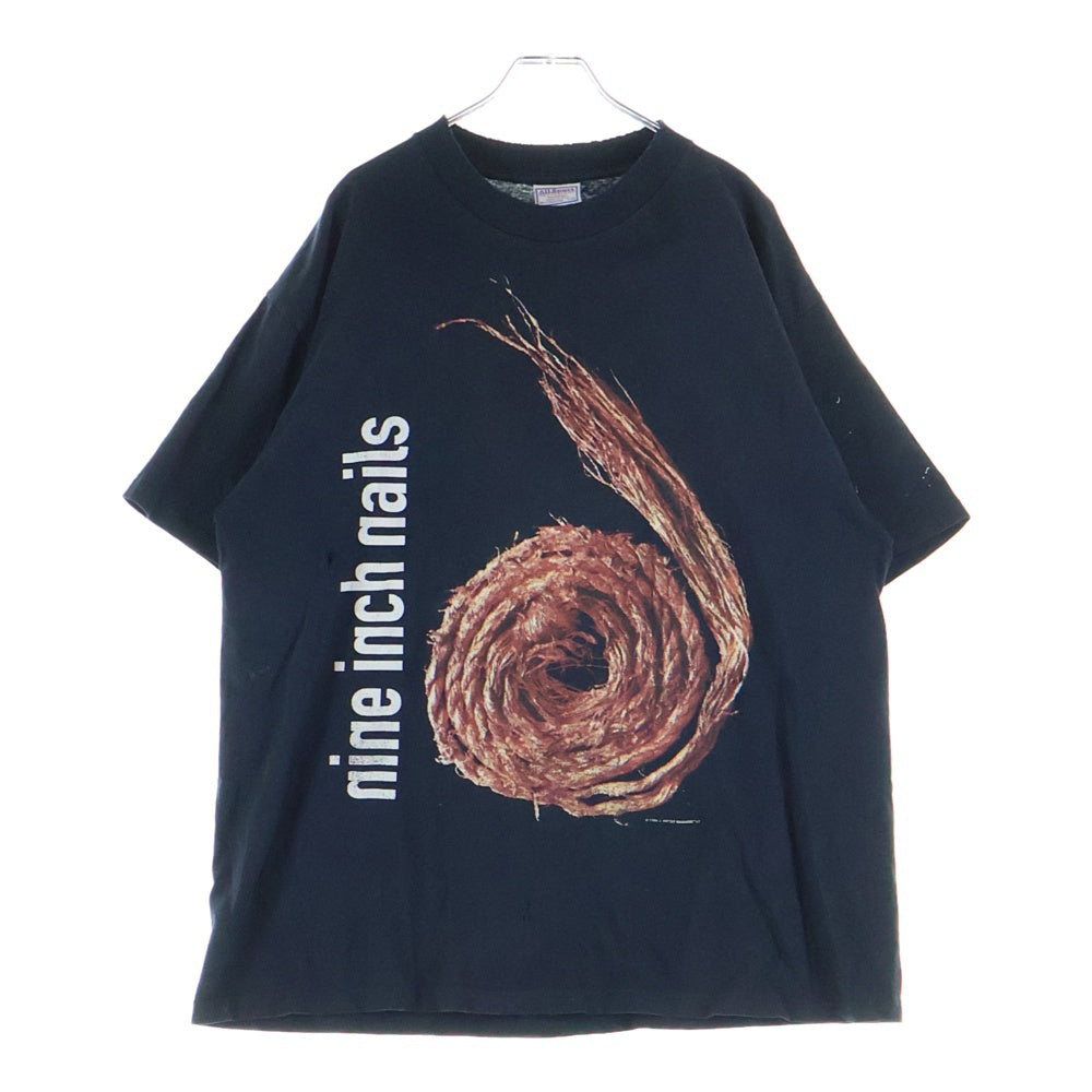 VINTAGE(ヴィンテージ) 90s NINE INCH NAILS THE DOWNWARD SPIRAL Further Down The Spiral ナインインチネイルズ ザダウンワードスパイラル クルーネック半袖Tシャツカットソー
