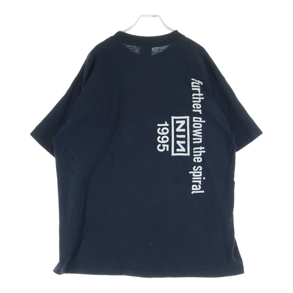 VINTAGE(ヴィンテージ) 90s NINE INCH NAILS THE DOWNWARD SPIRAL Further Down The Spiral ナインインチネイルズ ザダウンワードスパイラル クルーネック半袖Tシャツカットソー