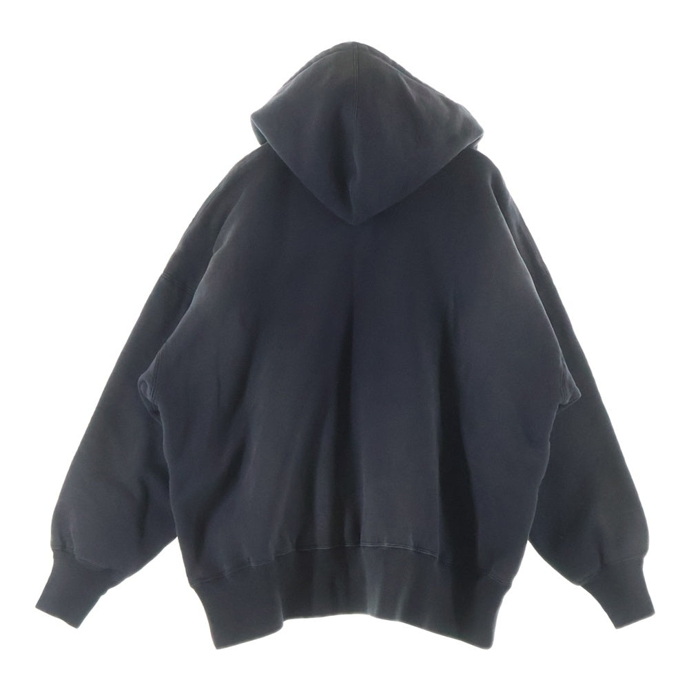 SAINT MICHAEL(セントマイケル) 25AW × BerBerJin BB AFTER Hoodie SM-HR1-0000-C58 ベルベルジン BBアフター ヴィンテージ加工 プルオーバーパーカー フーディ グレー