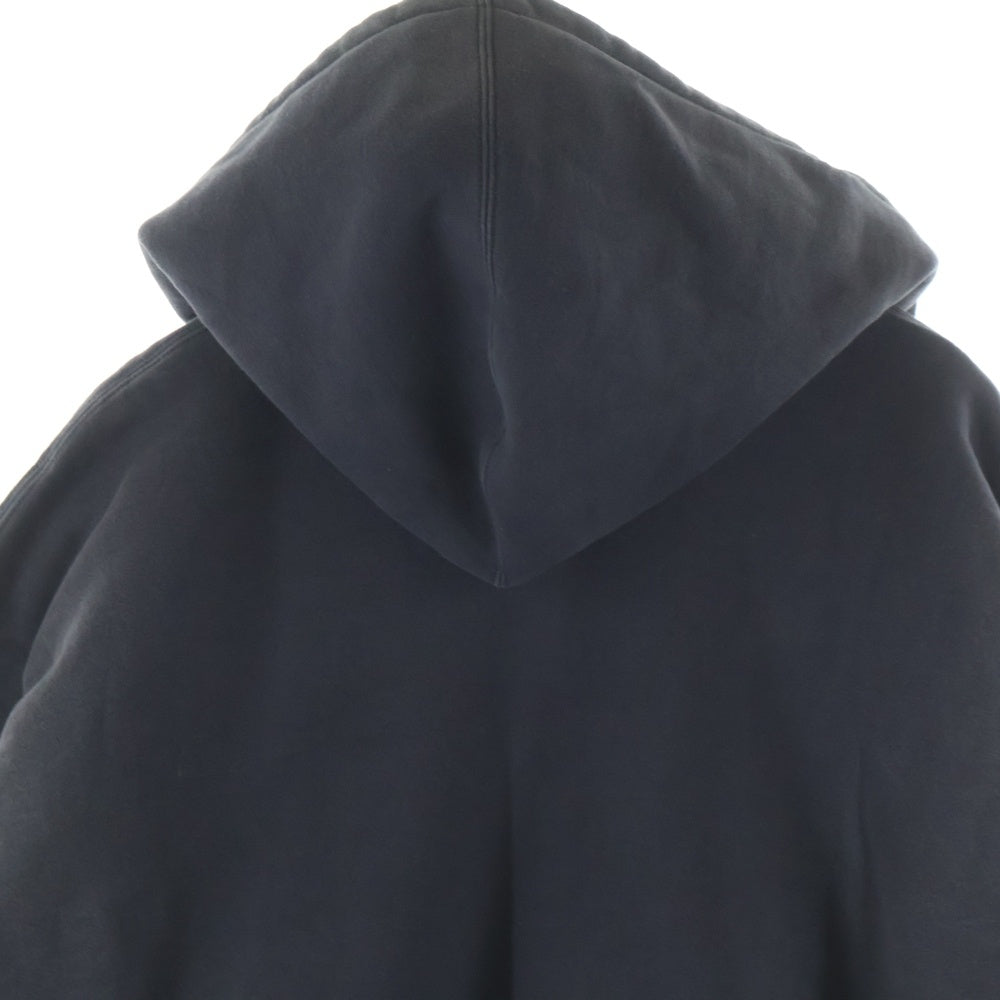 SAINT MICHAEL(セントマイケル) 25AW × BerBerJin BB AFTER Hoodie SM-HR1-0000-C58 ベルベルジン BBアフター ヴィンテージ加工 プルオーバーパーカー フーディ グレー