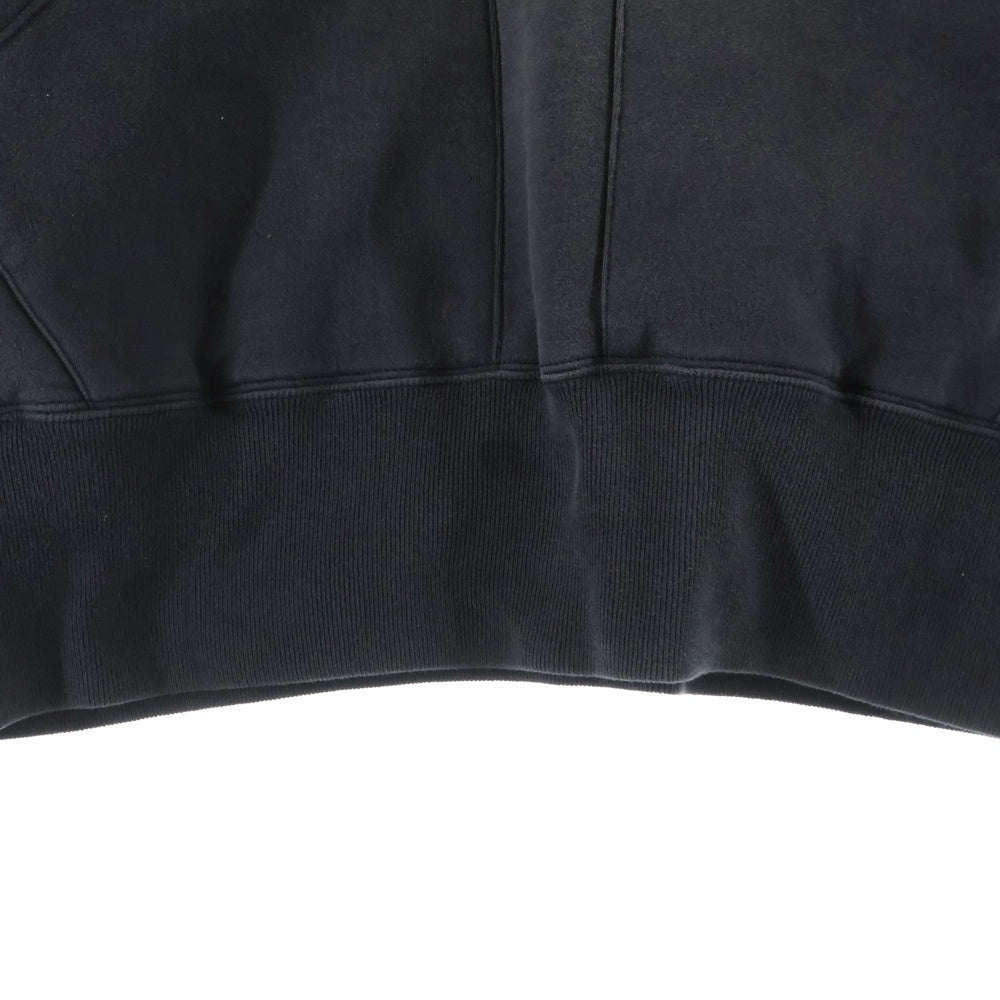 SAINT MICHAEL(セントマイケル) 25AW × BerBerJin BB AFTER Hoodie SM-HR1-0000-C58 ベルベルジン BBアフター ヴィンテージ加工 プルオーバーパーカー フーディ グレー